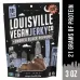 Louisville Vegan Jerky Co. Smoked Black Pepper Soy Jerky 3 oz, 1-Pack - Image 1