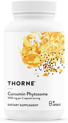 Thorne, Curcumin Phytosome, 60 Capsules (500 mg per Capsule)
