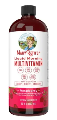 MaryRuth's, Liquid Morning Multivitamin, Raspberry, 30 fl oz (887 ml)