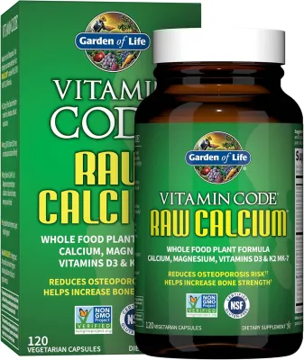 Garden of Life Vitamin Code RAW Calcium - 120 Vegetarian Capsules