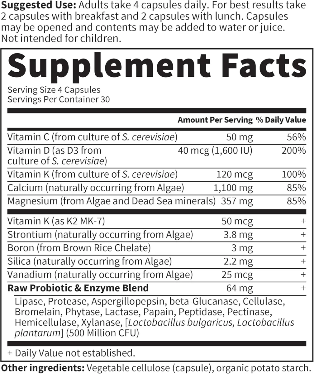 Garden of Life Vitamin Code RAW Calcium - 120 Vegetarian Capsules