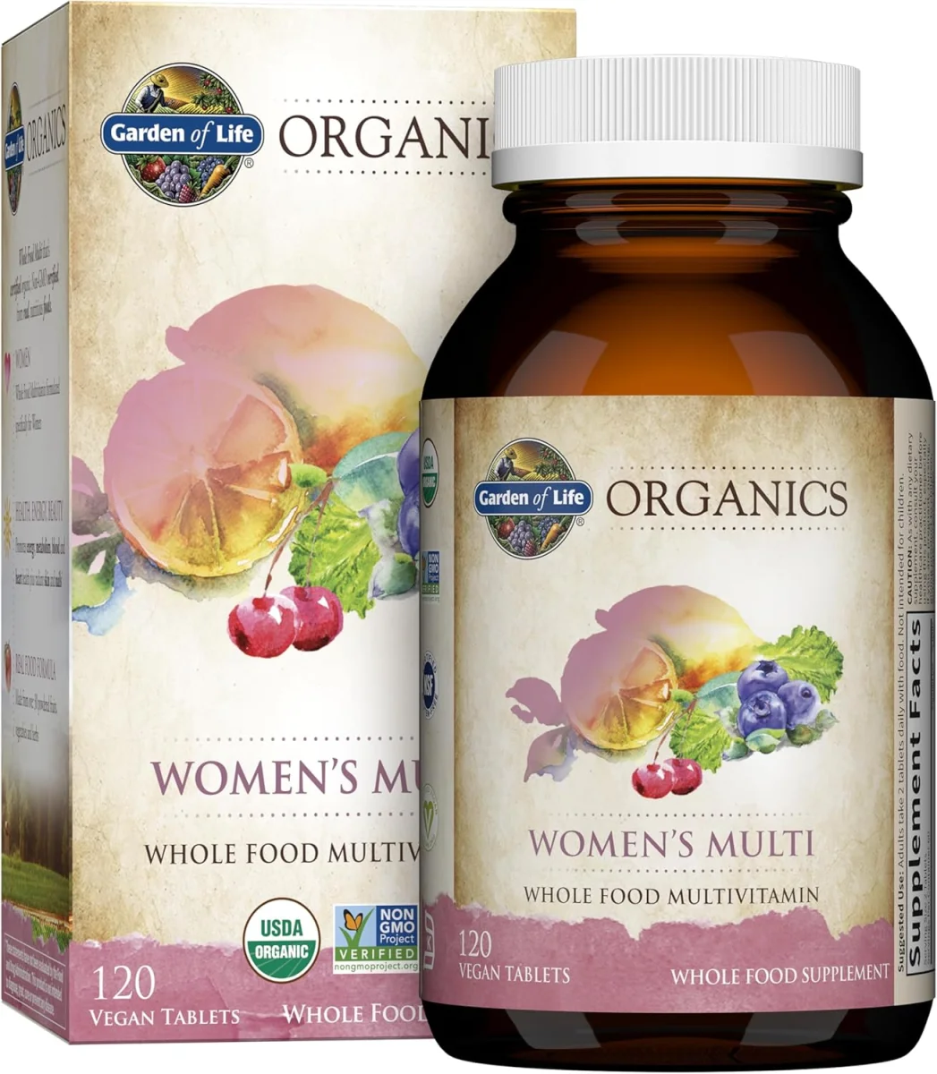 Garden of Life Organics Women's Multi - 120 Vegan Tablets