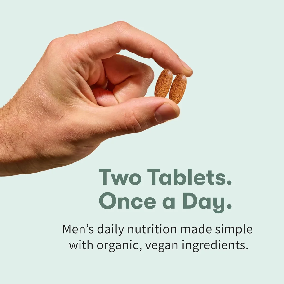 Garden of Life Organics Men's Multi 40 Plus - 120 Vegan Tablets