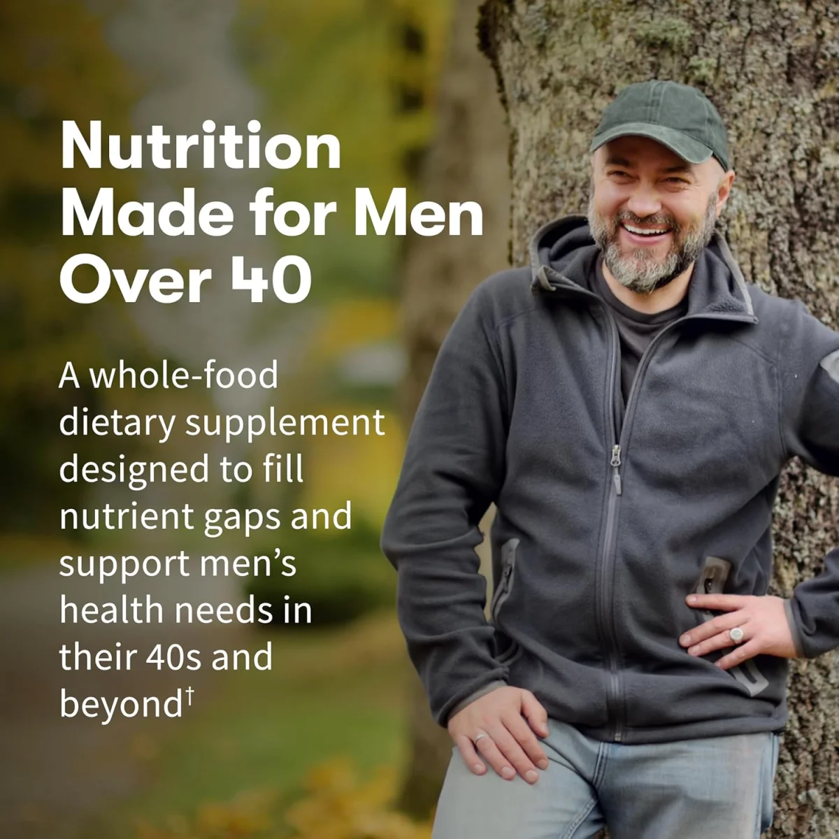 Garden of Life Organics Men's Multi 40 Plus - 120 Vegan Tablets
