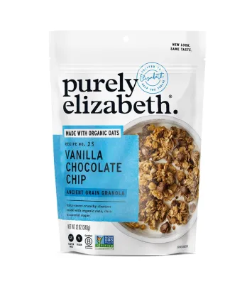 Purely Elizabeth Ancient Grain Granola, Vanilla Chocolate Chip - 12 oz