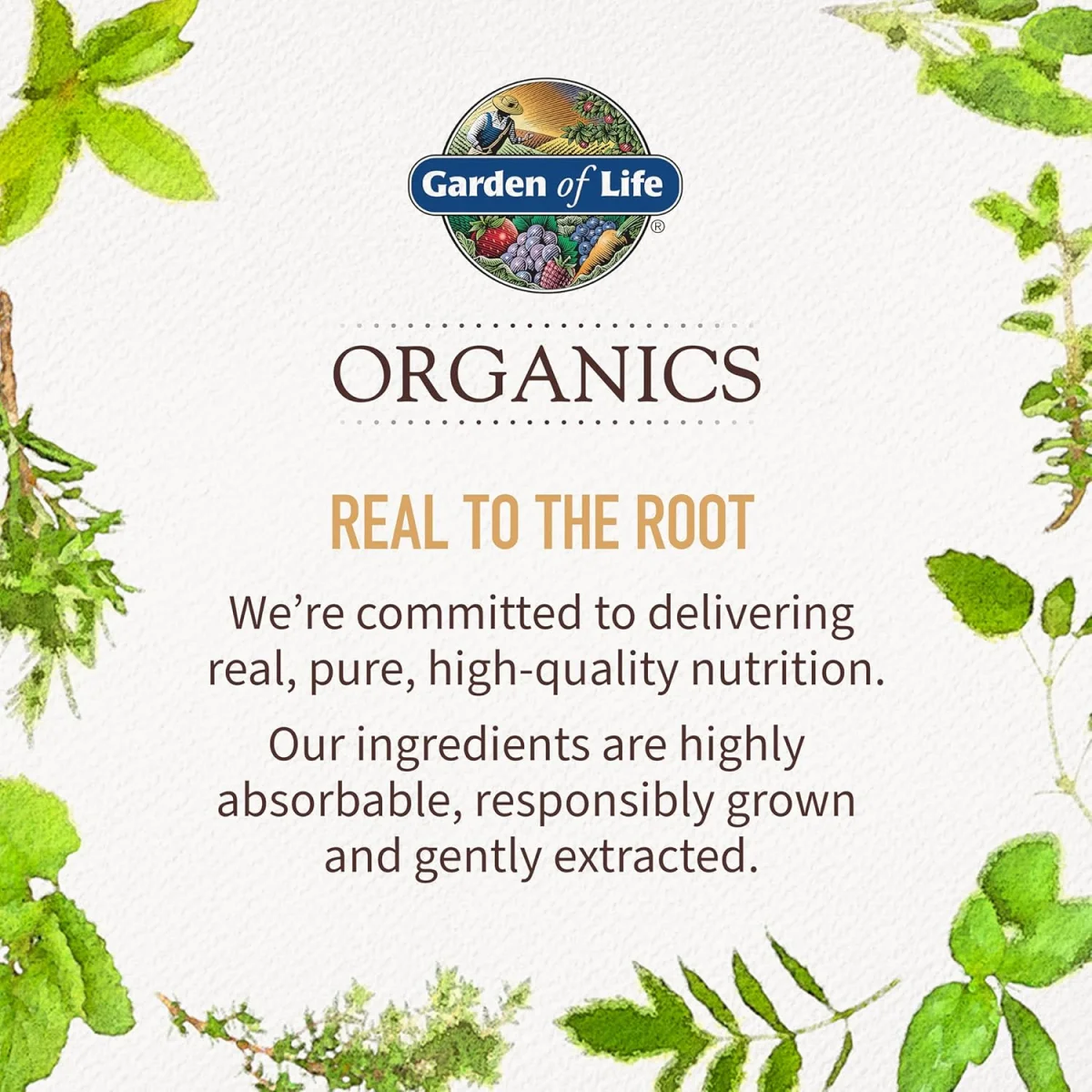 Garden of Life Organics Plant Calcium - 180 Vegan Tablets
