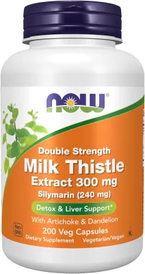 Now Foods Silymarin Milk Thistle Extract 300 mg