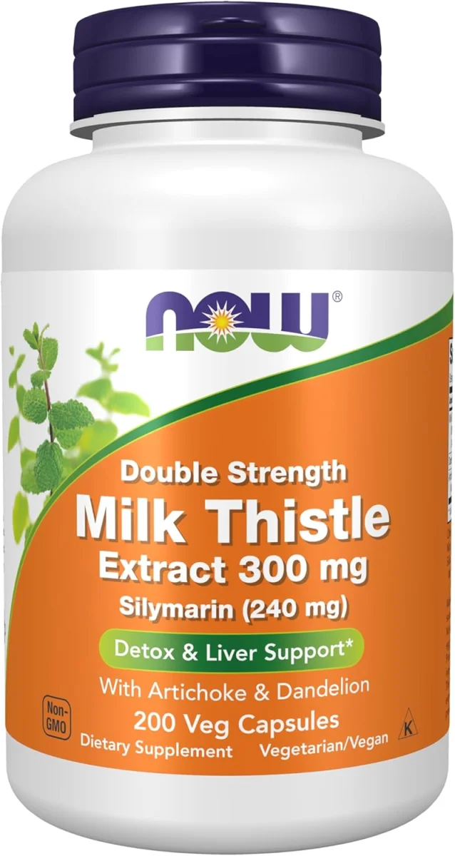 Now Foods Silymarin Milk Thistle Extract 300 mg