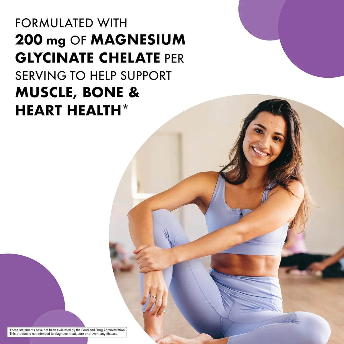 Bluebonnet Nutrition Chelated Magnesium - 200 mg - 60 Vegetable Capsules