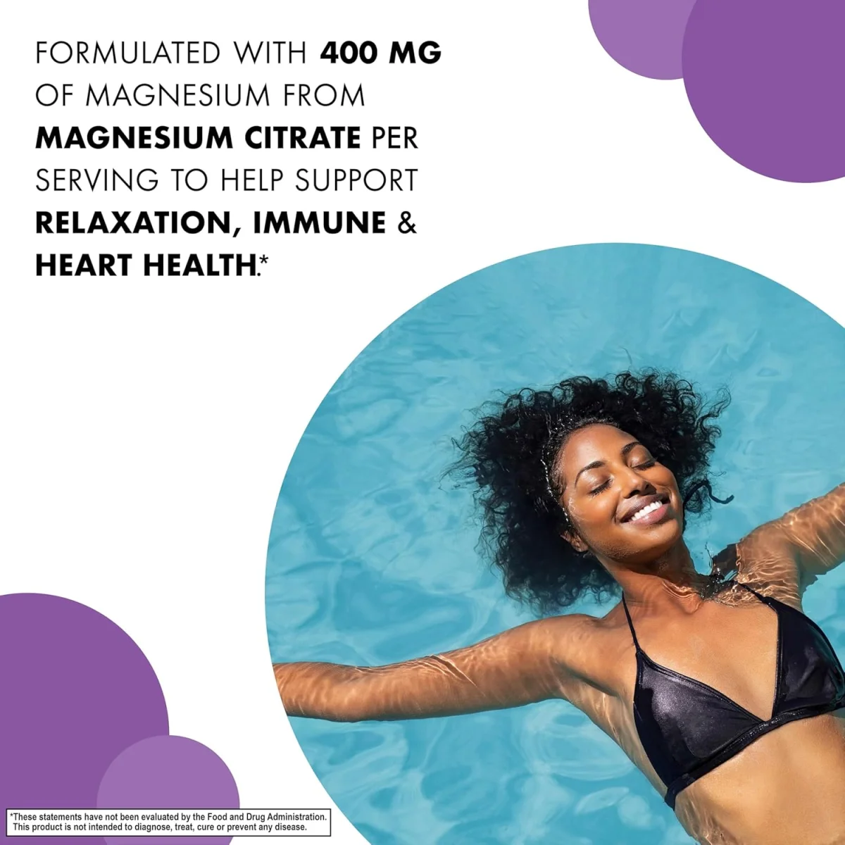 Bluebonnet Nutrition Magnesium Citrate - 400 mg - 120 Caplets