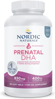 Nordic Naturals Prenatal DHA - 180 Softgels