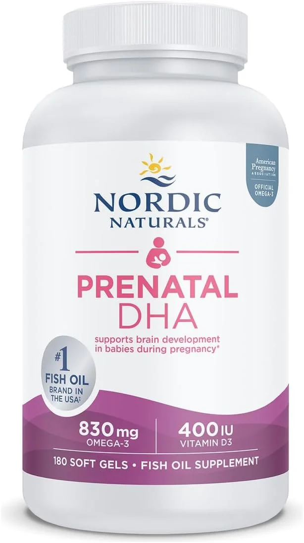Nordic Naturals Prenatal DHA - 180 Softgels