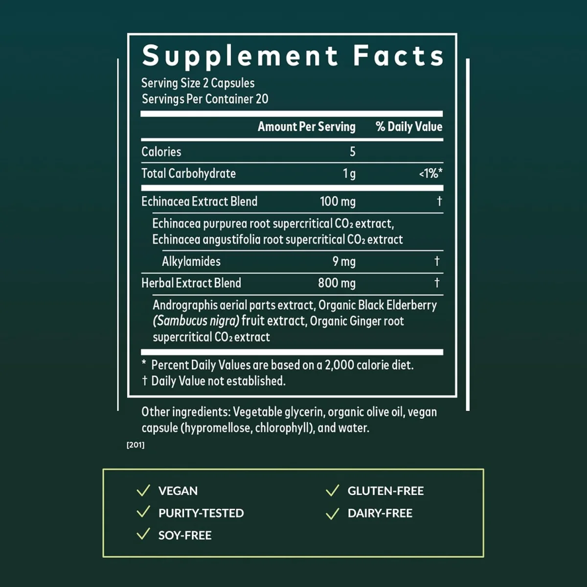Gaia Herbs Quick Defense - 40 Liquid Phyto-Caps