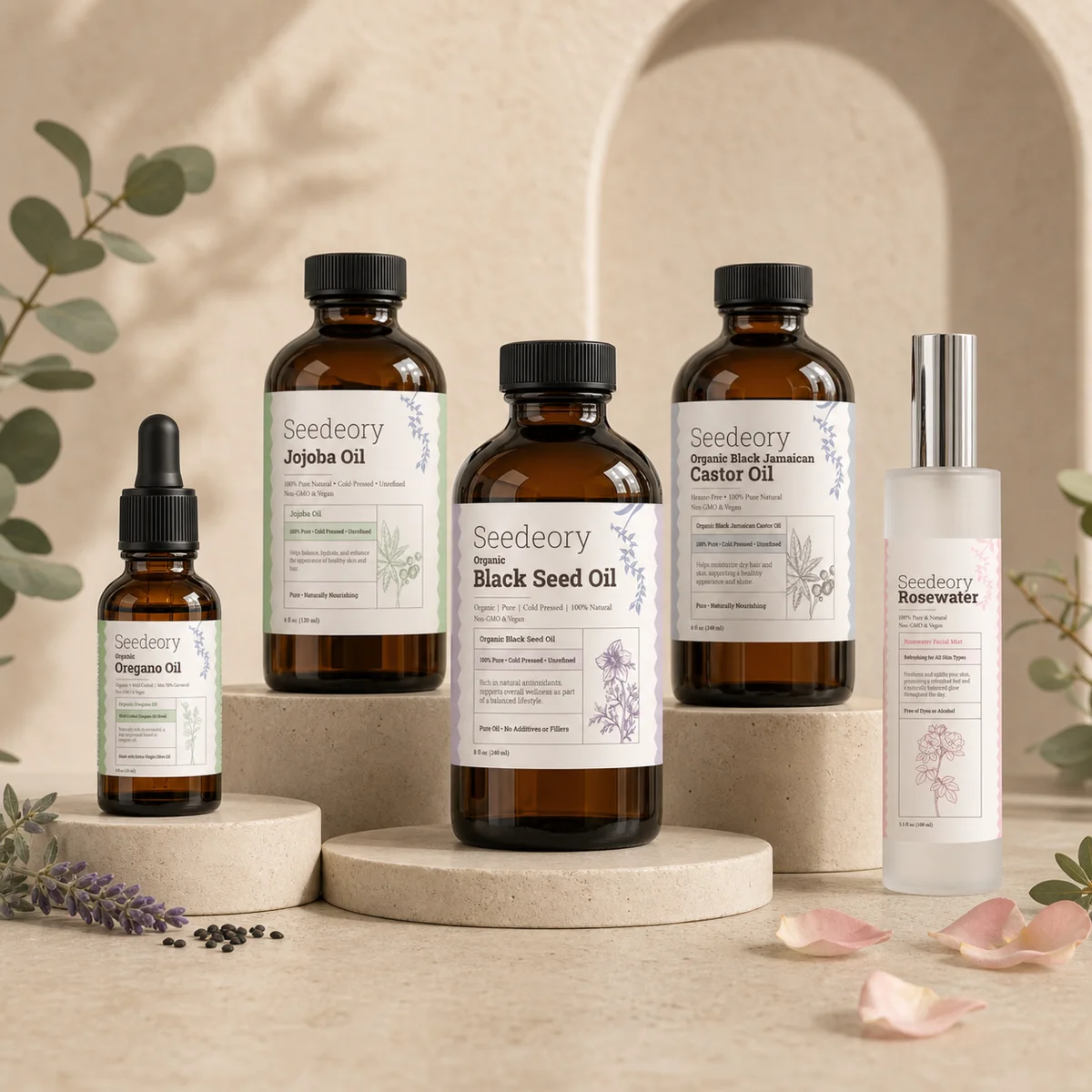 Seedeory Organic Black Seed Oil, Cold-Pressed & Unrefined - 8 fl oz