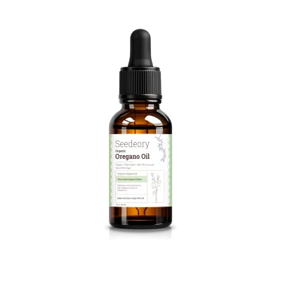 Seedeory Organic Oregano Oil, Wild-Crafted - 1 fl oz