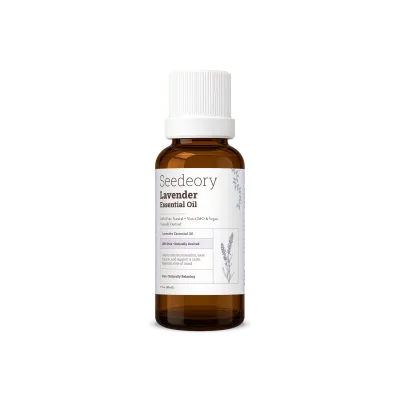 Seedeory Lavender Essential Oil, 100% Pure - 1 fl oz