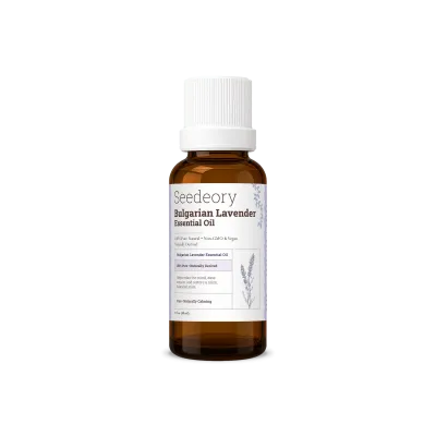 Seedeory Bulgarian Lavender Essential Oil, 100% Pure - 1 fl oz