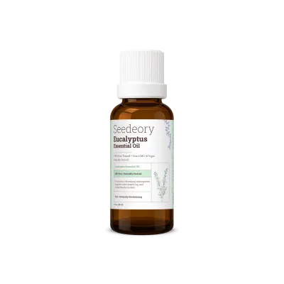 Seedeory Eucalyptus Essential Oil, 100% Pure - 1 fl oz