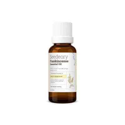 Seedeory Frankincense Essential Oil, 100% Pure - 1 fl oz