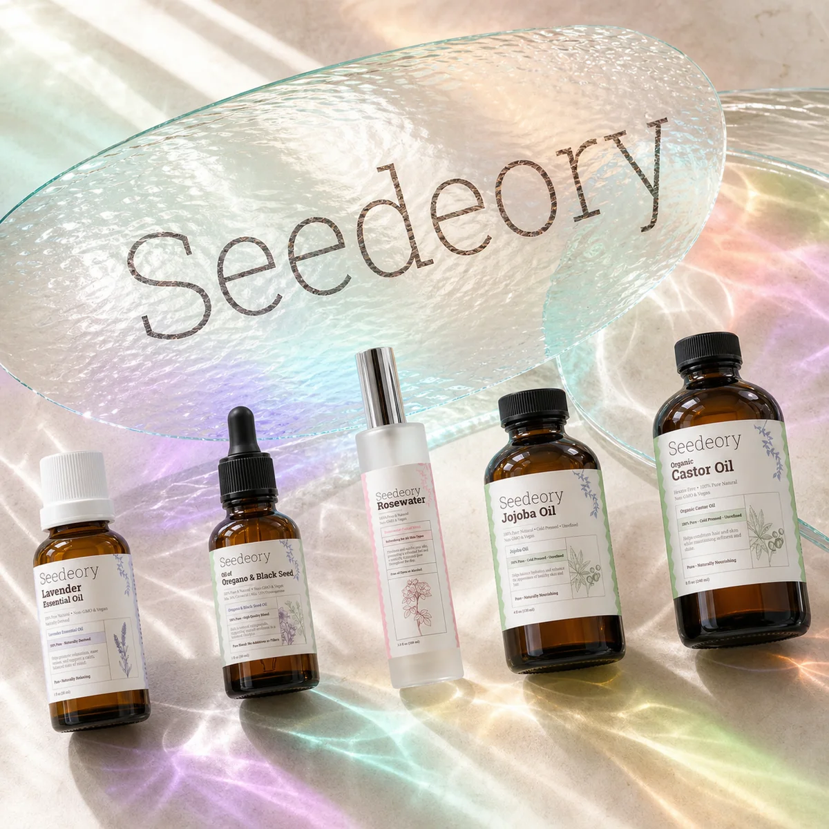 Seedeory Rosemary Essential Oil, 100% Pure - 1 fl oz