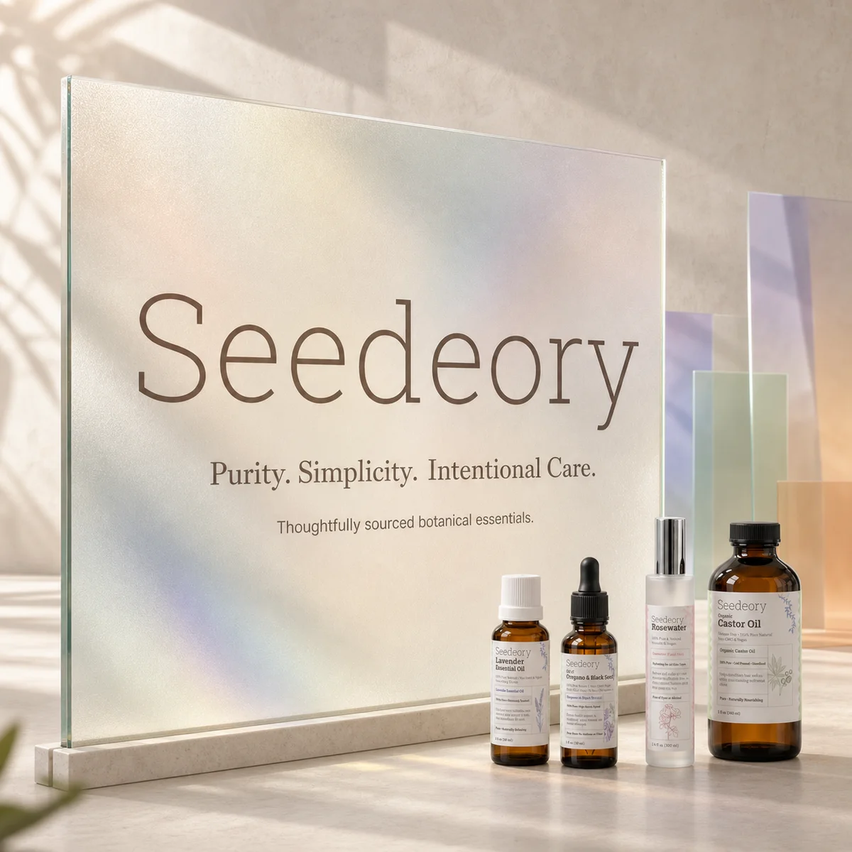 Seedeory Lemongrass Essential Oil, 100% Pure - 1 fl oz