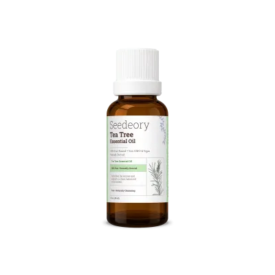 Seedeory Tea Tree Essential Oil, 100% Pure - 1 fl oz