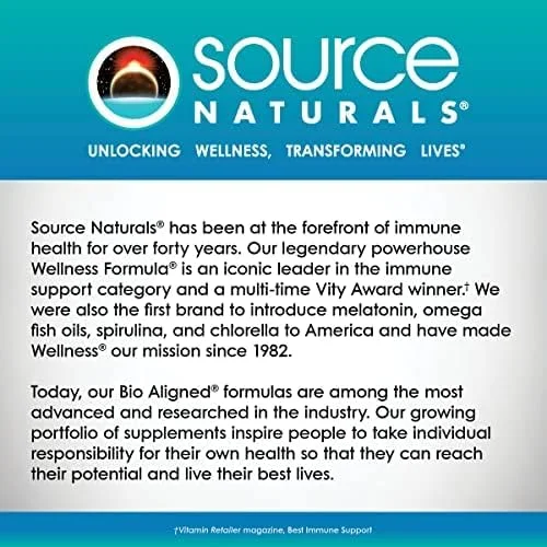 Source Naturals Acetyl L-Carnitine & Alpha-Lipoic Acid - 650 mg - 60 Tablets