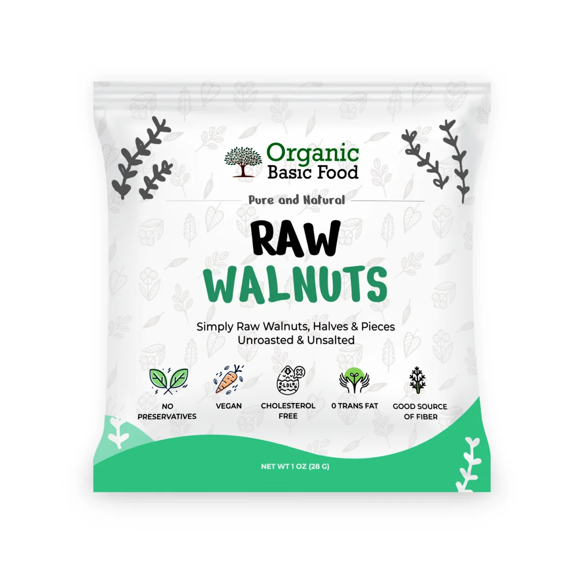 Raw Nuts Variety Pack - 1 oz x 5