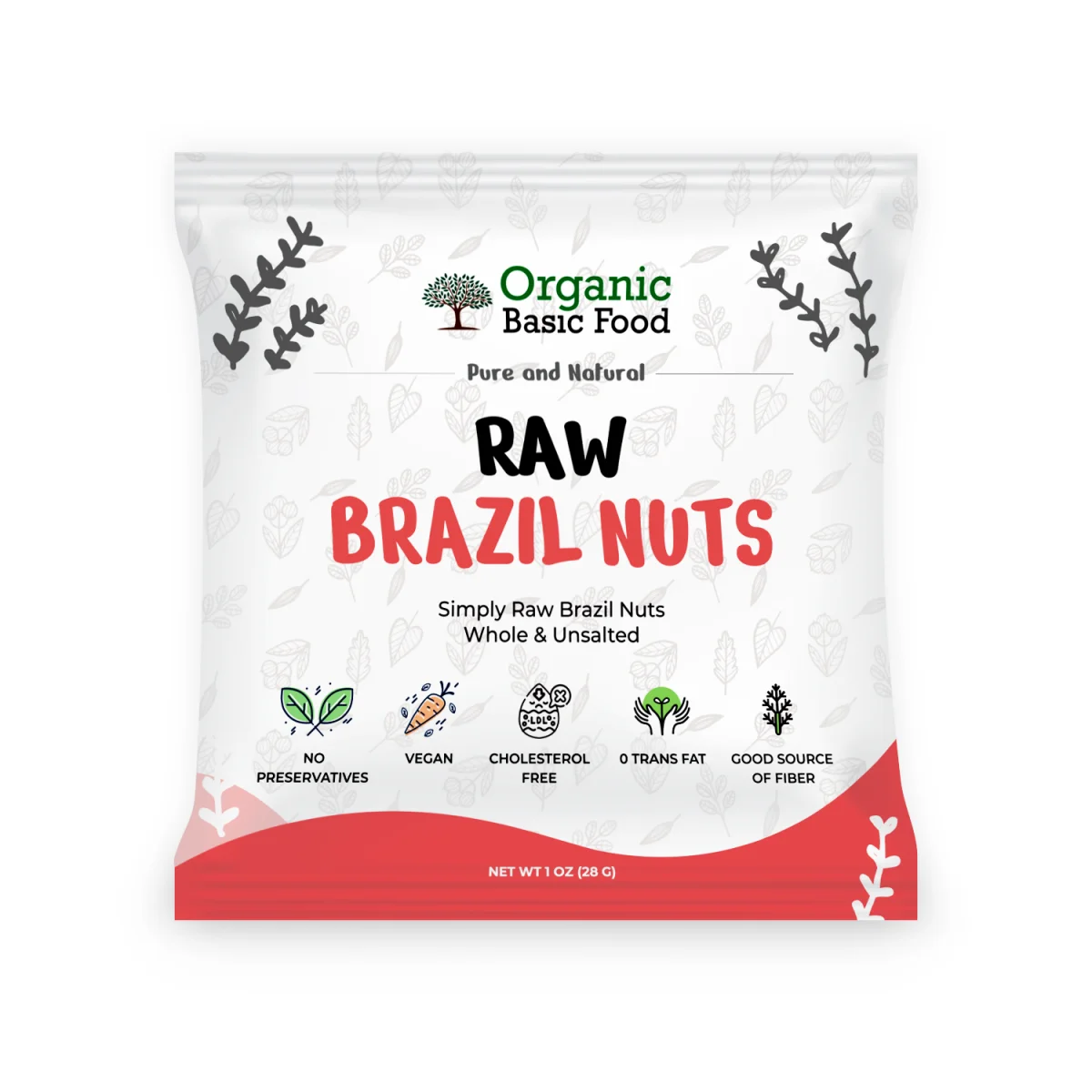 Raw Nuts Variety Pack - 1 oz x 5