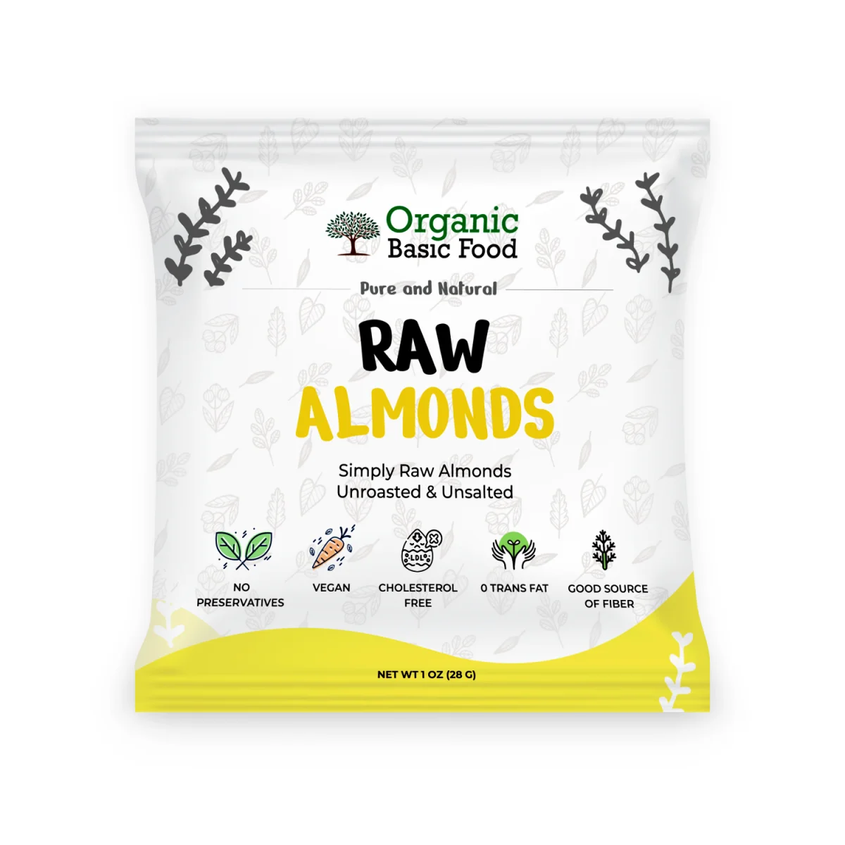 Raw Nuts Variety Pack - 1 oz x 5
