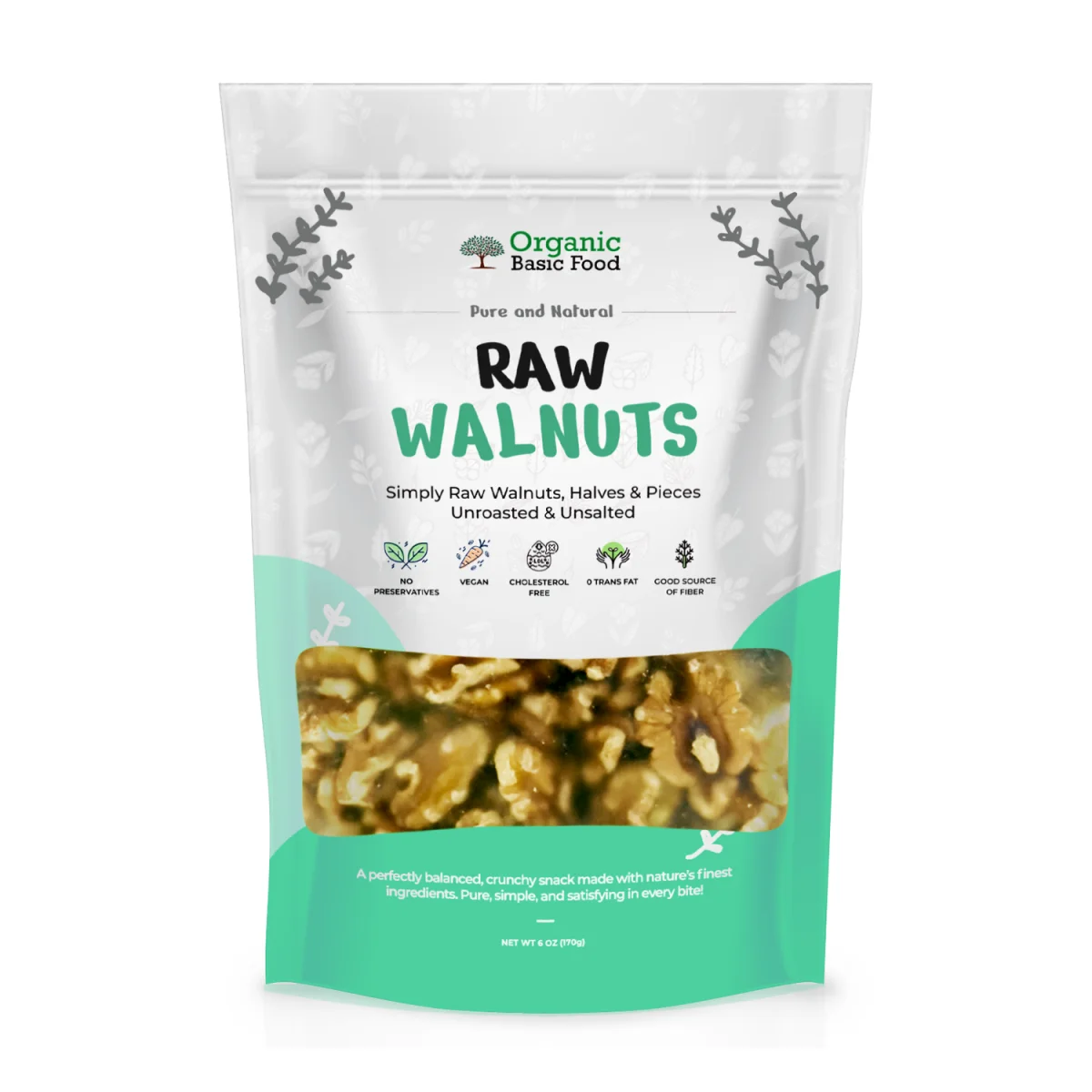 Raw Nuts Variety Pack - 6 Full-Size Bags