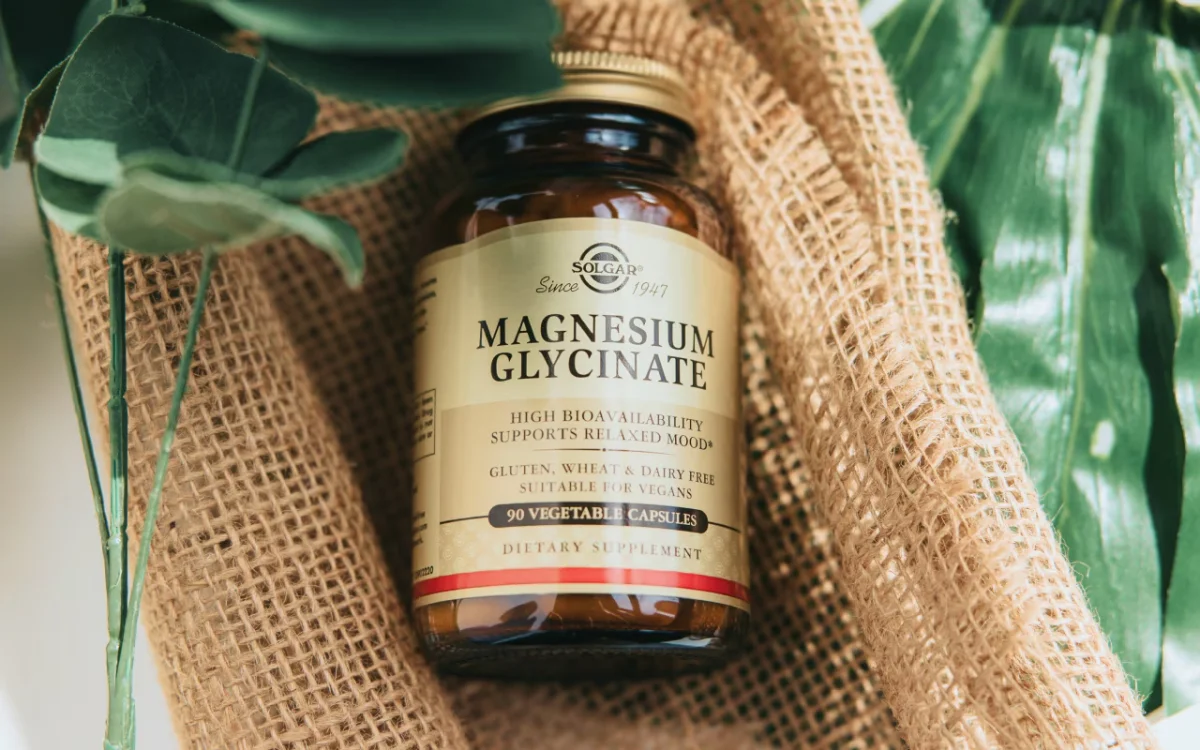 Solgar Magnesium Glycinate 120 mg - 90 Vegetable Capsules
