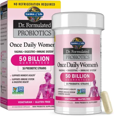 Garden of Life Dr. Formulated Probiotics Once Daily Women's - 50 billion - 30 Vegetarian Capsules