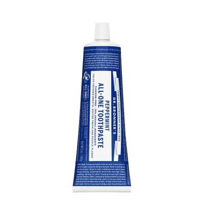 Dr. Bronner's Organic All-One Toothpaste Fluoride Free Peppermint - 5 oz