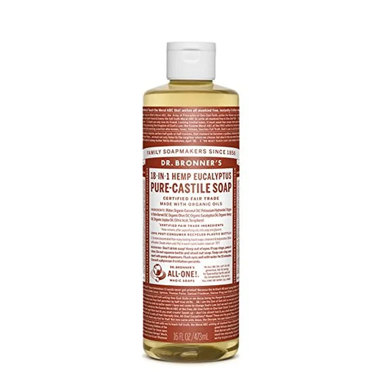 Dr. Bronner's 18-IN-1 Pure-Castile Magic Soap Eucalyptus - 16 fl oz