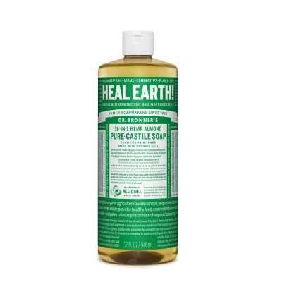 Dr. Bronner's 18-IN-1 Pure-Castile Magic Soap Almond - 32 fl oz