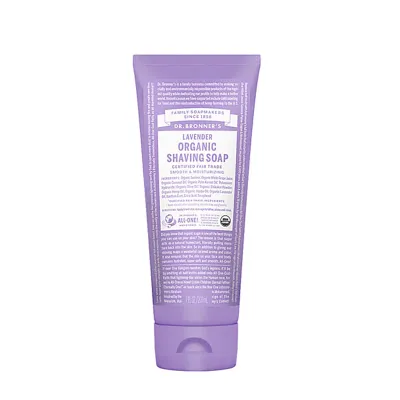 Dr. Bronner's Organic Shaving Soap Lavender - 7 fl oz