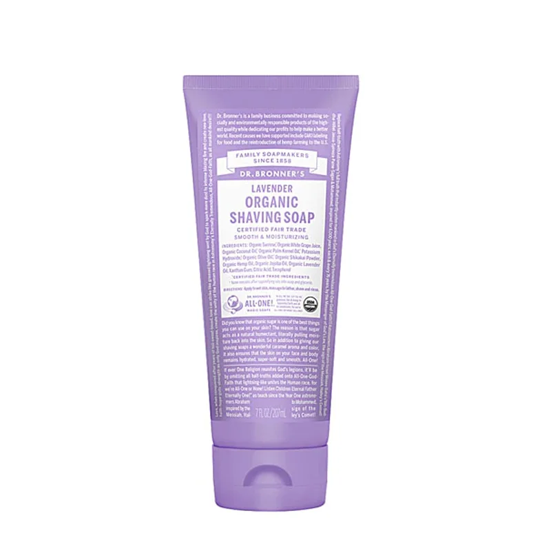 Dr. Bronner's Organic Shaving Soap Lavender - 7 fl oz