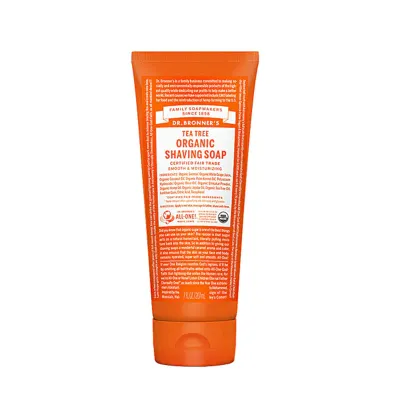 Dr. Bronner's Organic Shaving Soap Tea Tree - 7 fl oz