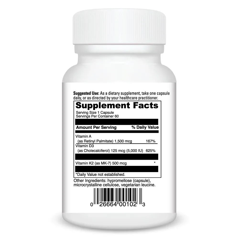 DaVinci Laboratories A-D-K - 60 Capsules