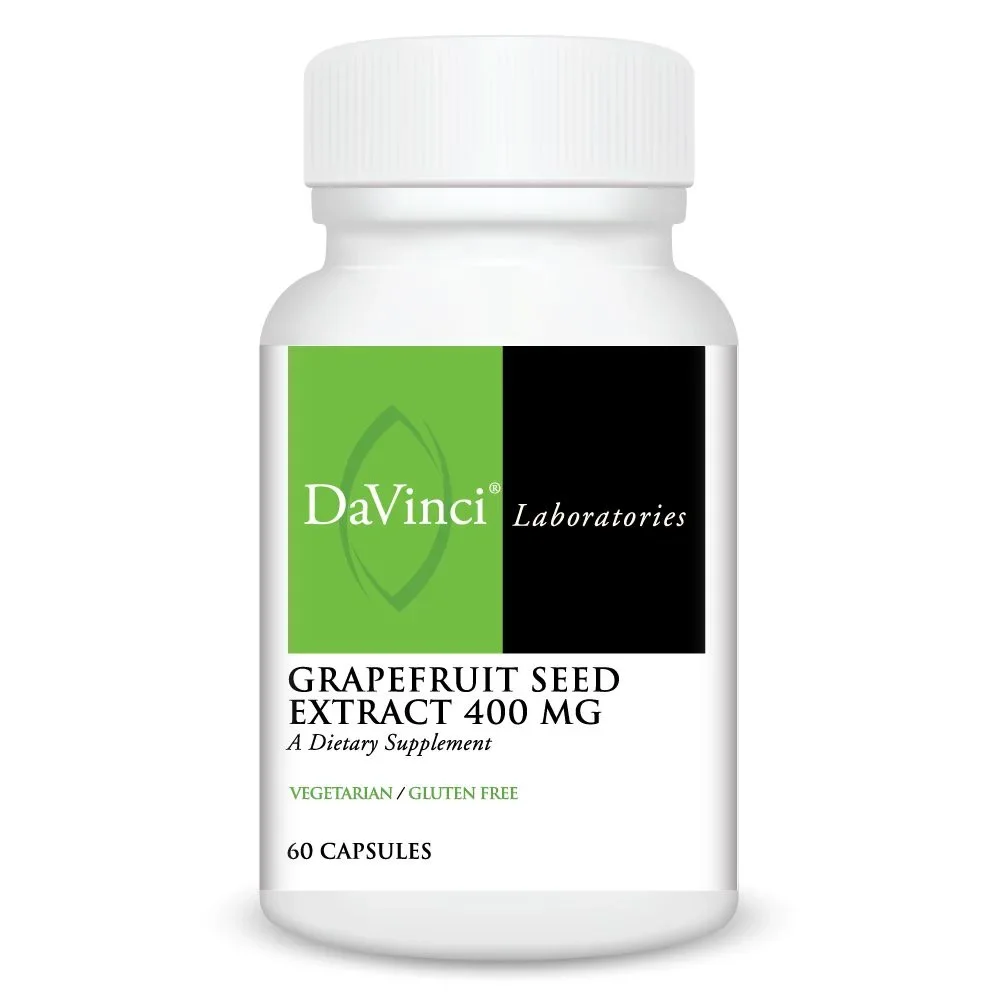 DaVinci Laboratories Grapefruit Seed Extract - 400 mg - 60 Capsules