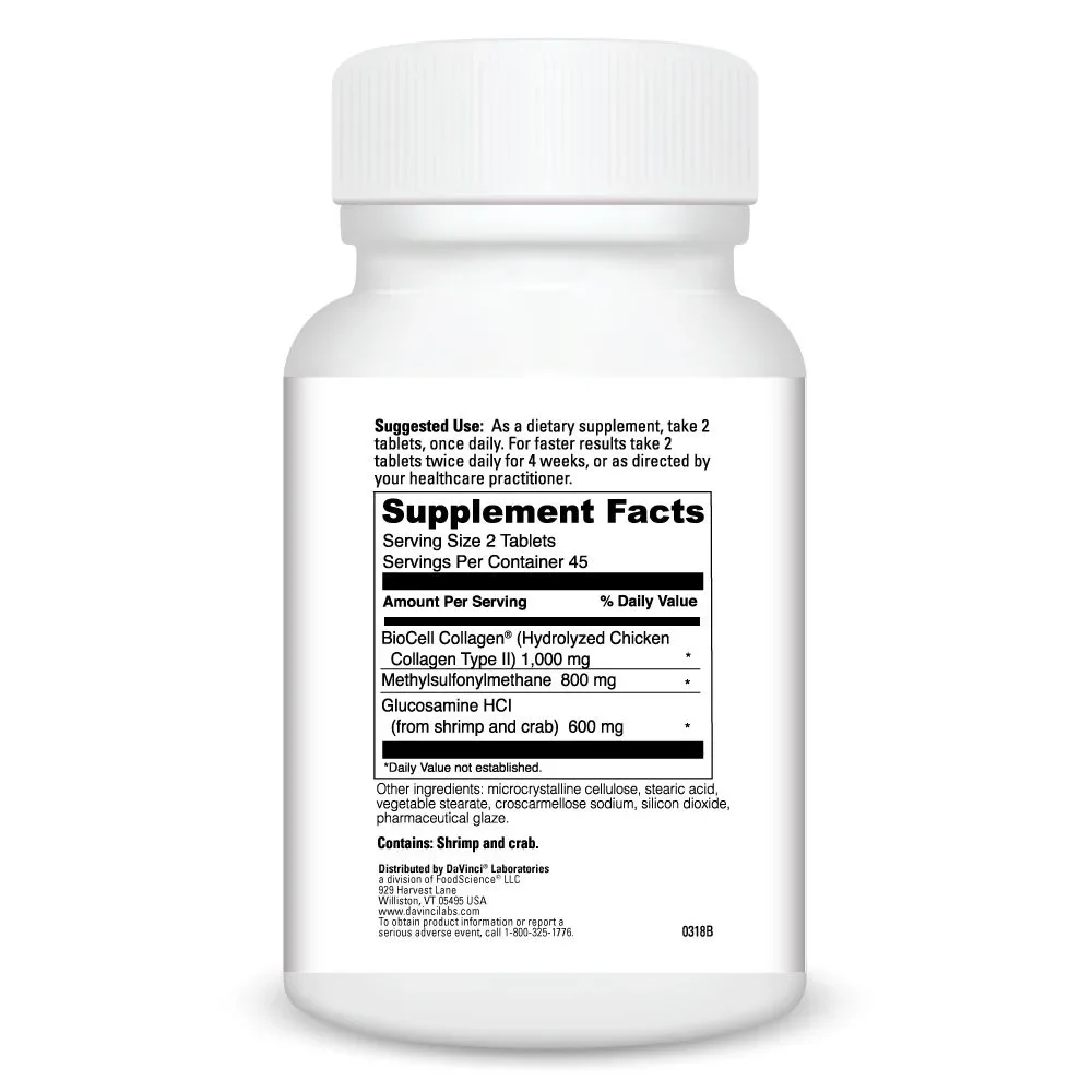 DaVinci Laboratories Nature's Collagen - 90 Tablets