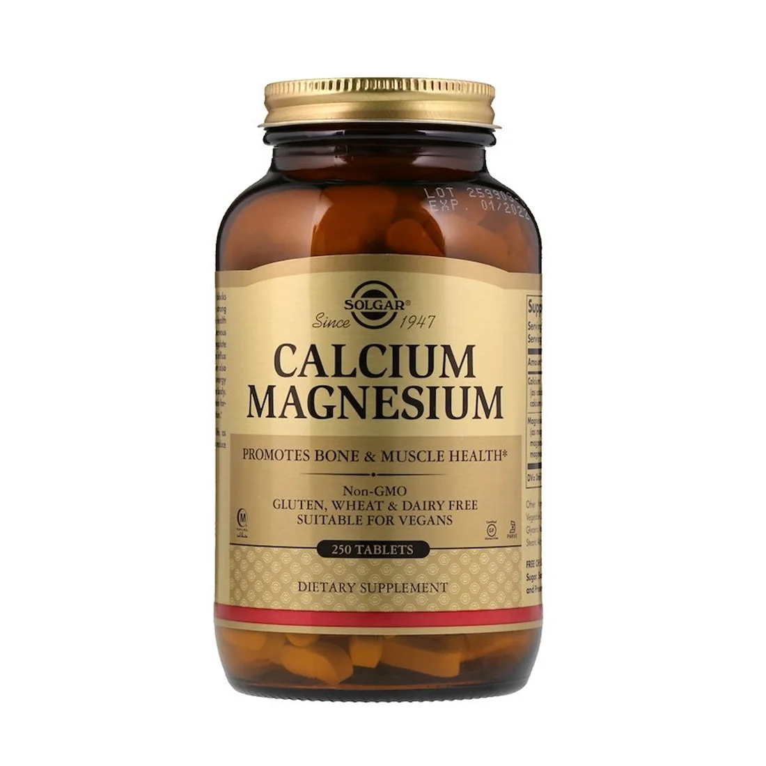 Solgar Calcium Magnesium 250 Tablets