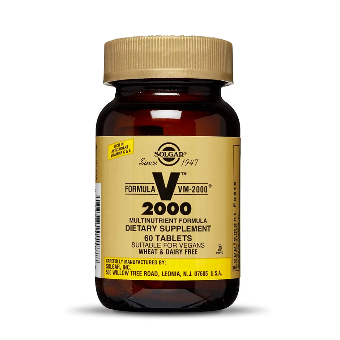 Solgar Formula VM-2000® (Multinutrient System) 60 Tablets