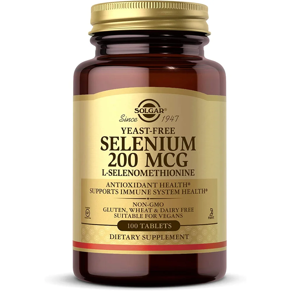 Solgar Selenium Yeast Free - 200 mcg - 100 Tablets
