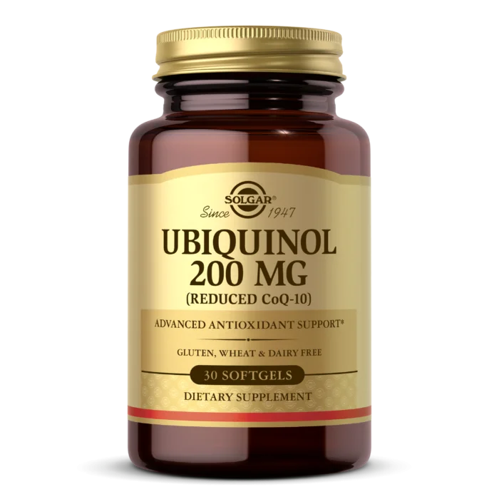 Solgar Ubiquinol - Reduced CoQ-10 - 200 mg - 30 Softgels