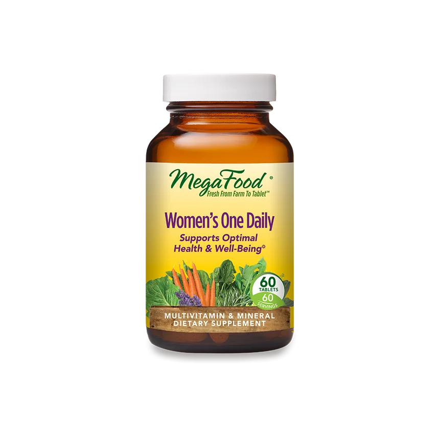 MegaFood Women's One Daily Multivitamin for Women - 60 Tablets
