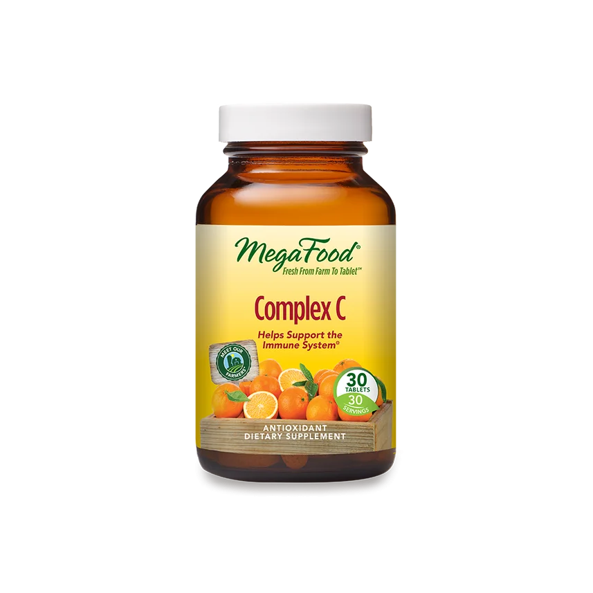 MegaFood Complex C Immune Support - 30 Tablets