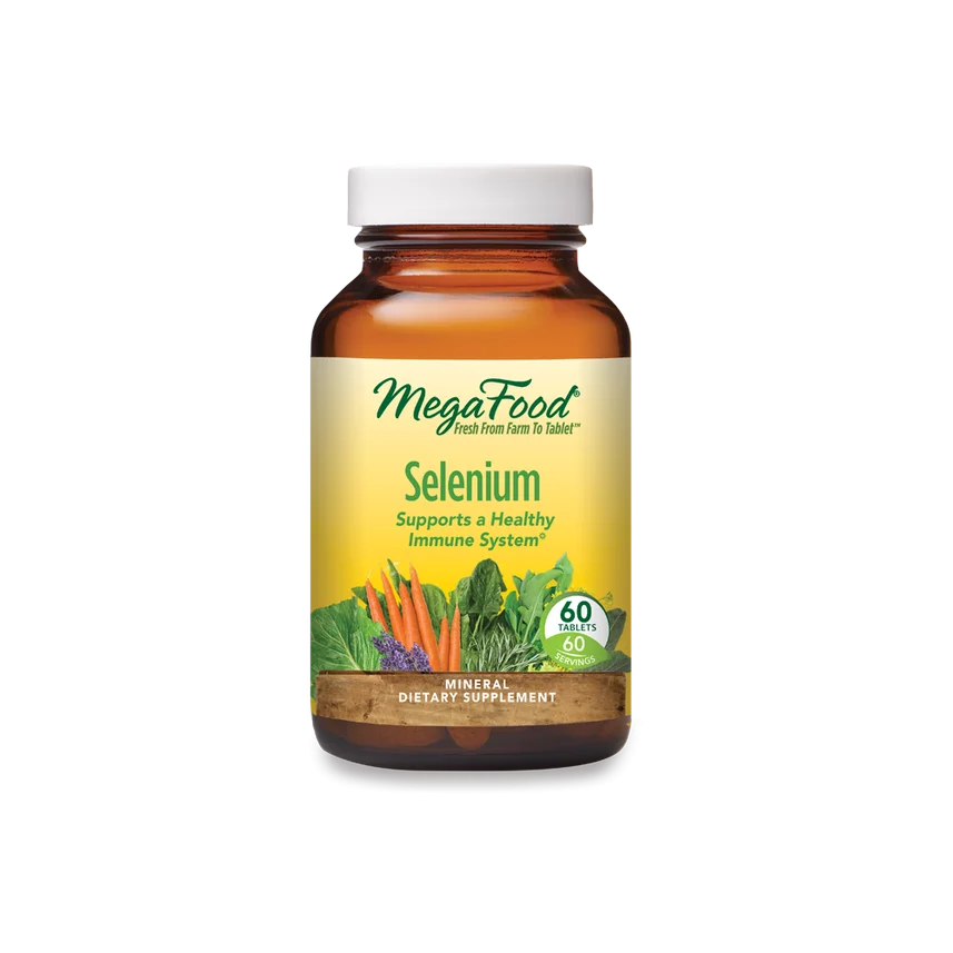 MegaFood Selenium - 50 mcg - 60 Tablets
