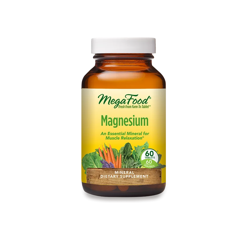 MegaFood Magnesium - 60 Tablets